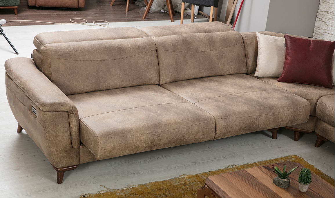 Medusa Home Mobilya - Armani Köşe Takımı Ses Sistemli