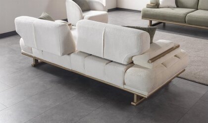 Medusa Home Mobilya - Armeda Yataklı Üçlü Koltuk