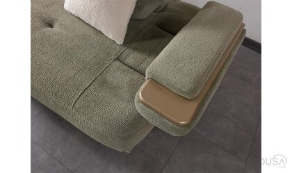 Medusa Home Mobilya - Armeda Yeşil Üçlü Koltuk