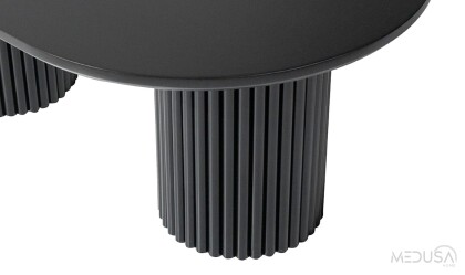 Medusa Home Mobilya - Arno Siyah Orta Sehpa