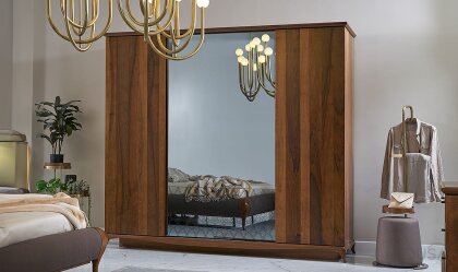 Medusa Home Mobilya - Art Walnut Gardırop