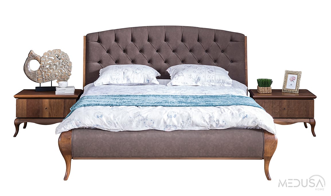 Medusa Home Mobilya - Art Walnut Karyola