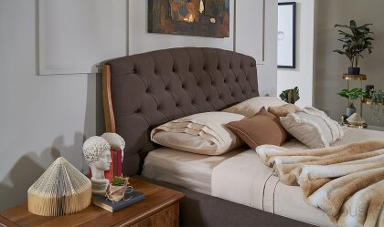 Medusa Home Mobilya - Art Walnut Karyola