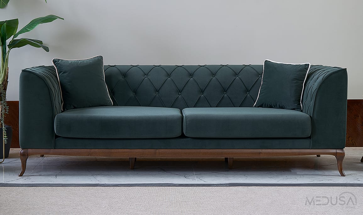 Medusa Home Mobilya - Art Walnut Koltuk Takımı