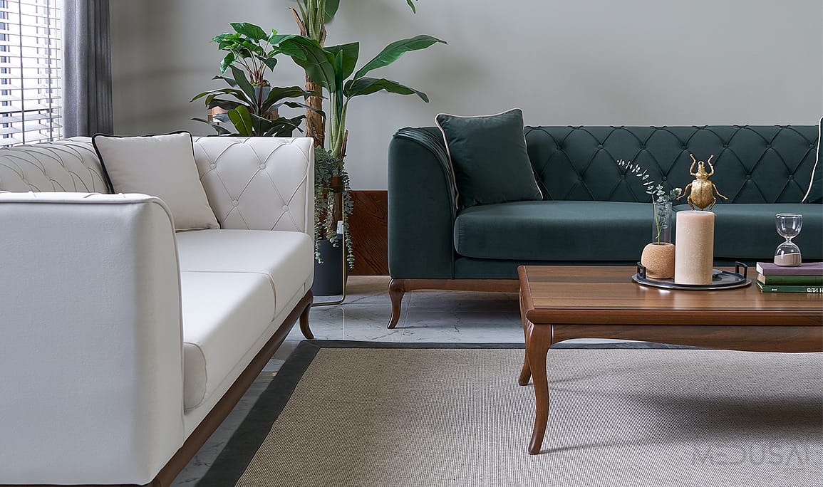 Medusa Home Mobilya - Art Walnut Koltuk Takımı