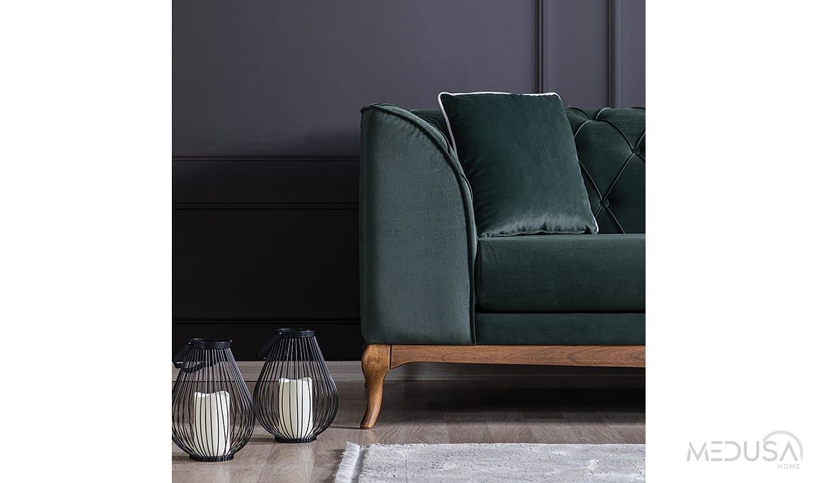 Medusa Home Mobilya - Art Walnut Koltuk Takımı