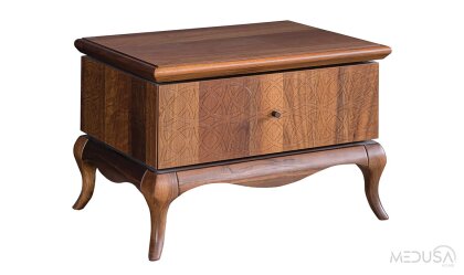 Medusa Home - Art Walnut Komodin Medusa Home - Art Walnut Komodin