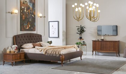 Medusa Home Mobilya - Art Walnut Yatak Odası