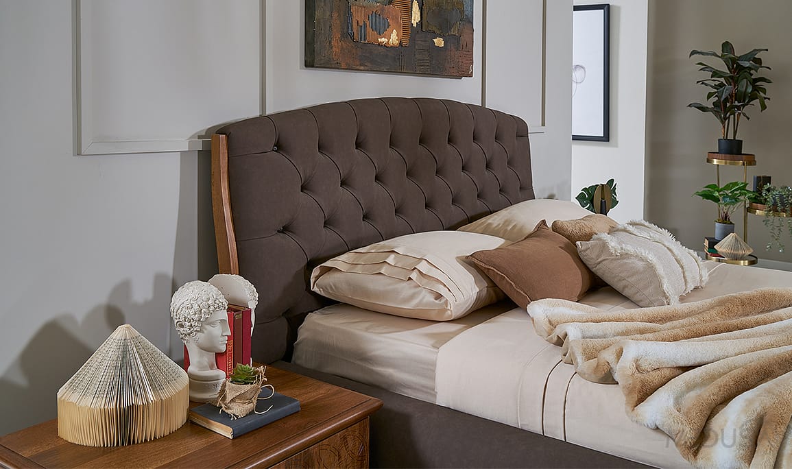 Medusa Home Mobilya - Art Walnut Yatak Odası