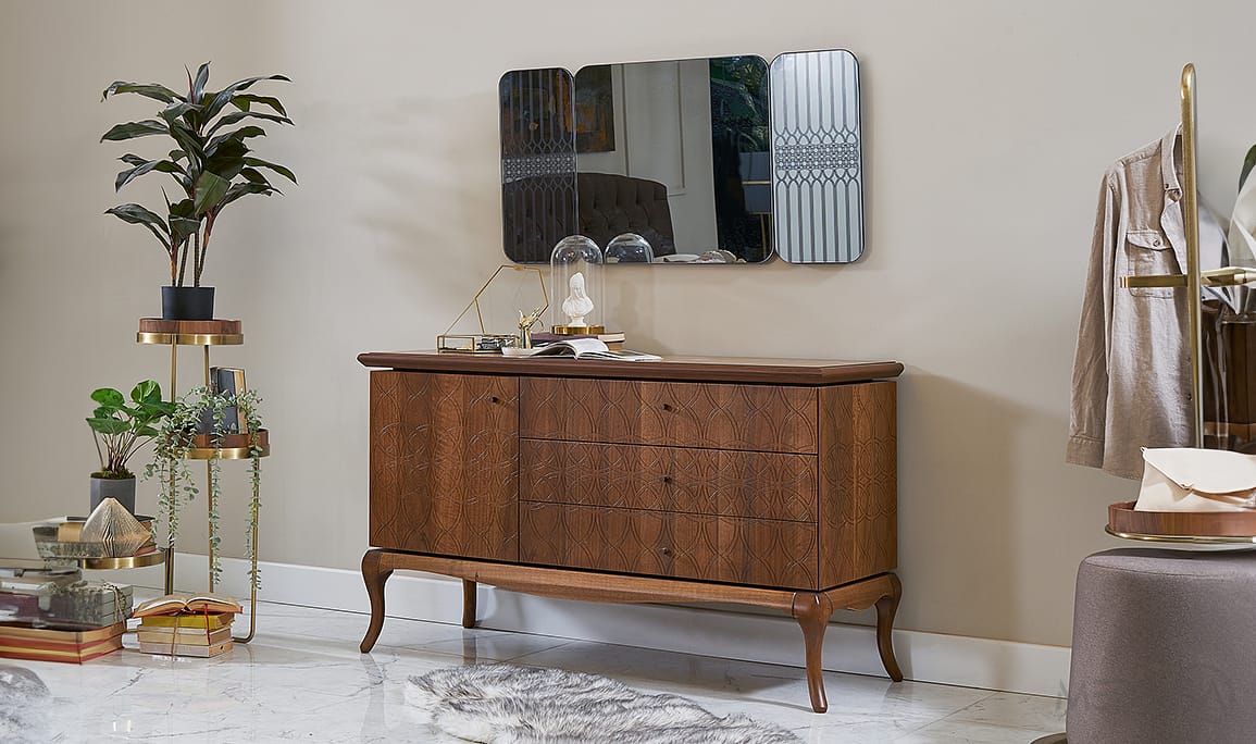 Medusa Home Mobilya - Art Walnut Yatak Odası