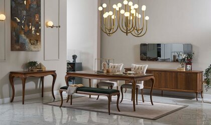 Medusa Home Mobilya - Art Walnut Yemek Odası