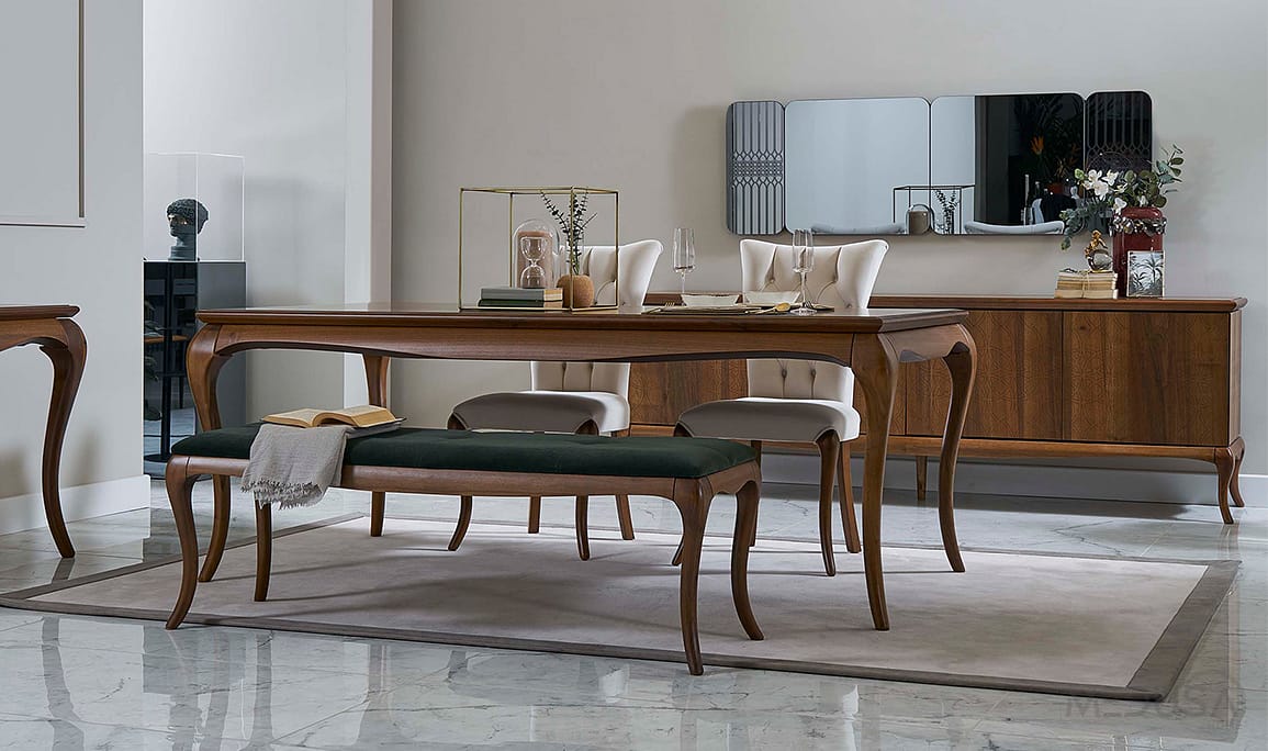 Medusa Home Mobilya - Art Walnut Yemek Odası