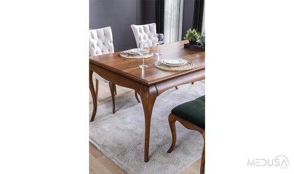 Medusa Home Mobilya - Art Walnut Yemek Odası
