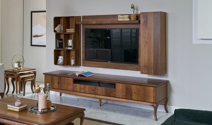 Medusa Home Mobilya - Art Walnut Yemek Odası