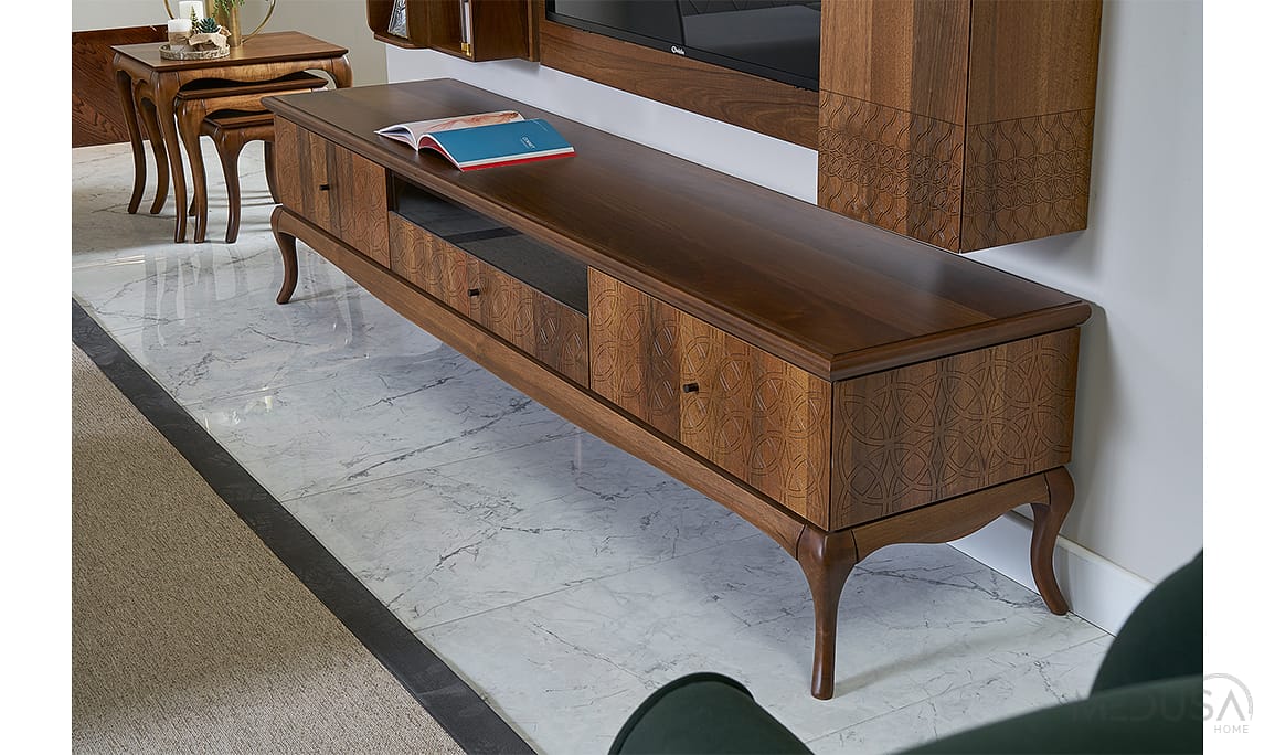 Medusa Home Mobilya - Art Walnut Yemek Odası