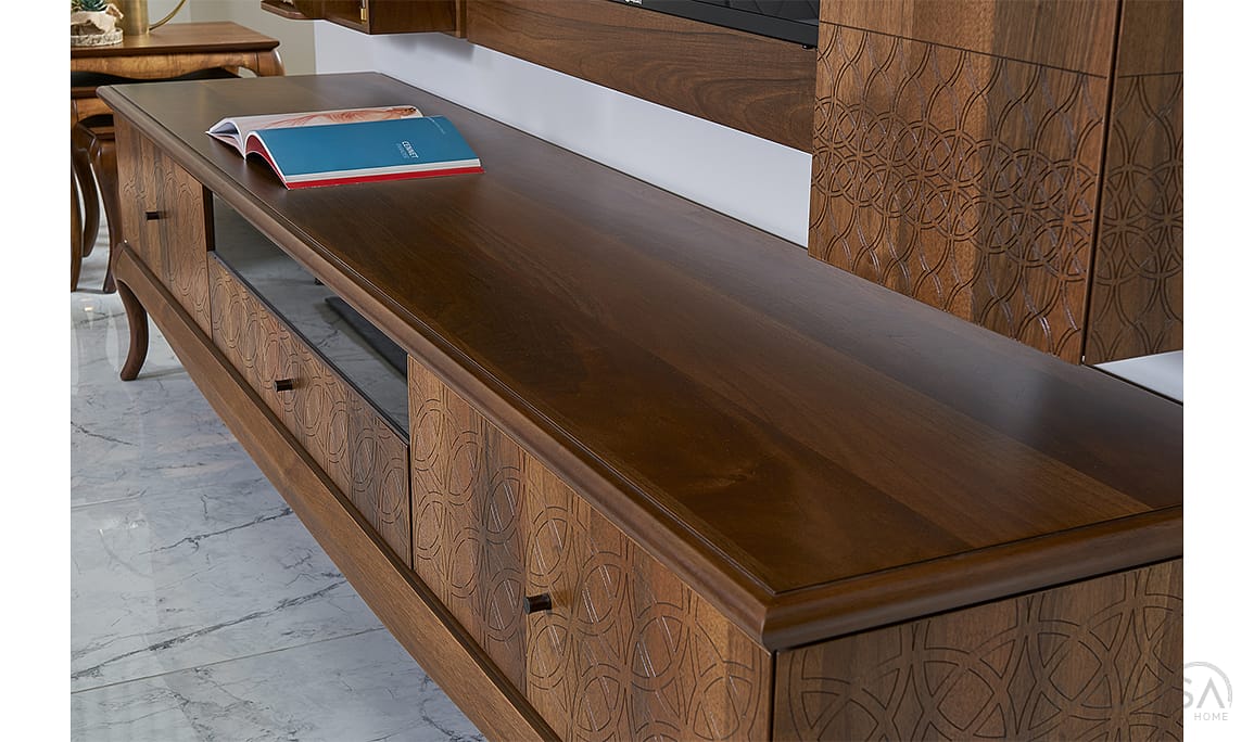 Medusa Home Mobilya - Art Walnut Yemek Odası