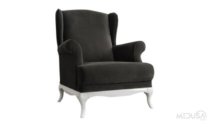 Medusa Home Mobilya - Art White Berjer