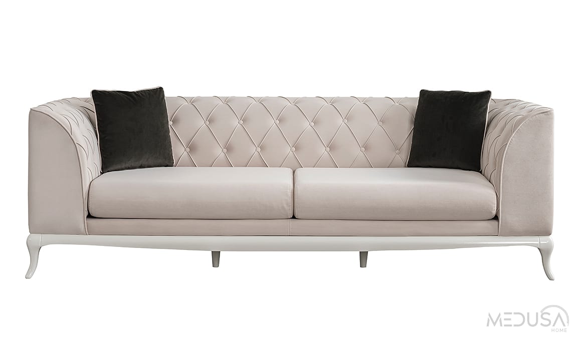 Medusa Home Mobilya - Art White Koltuk Takımı