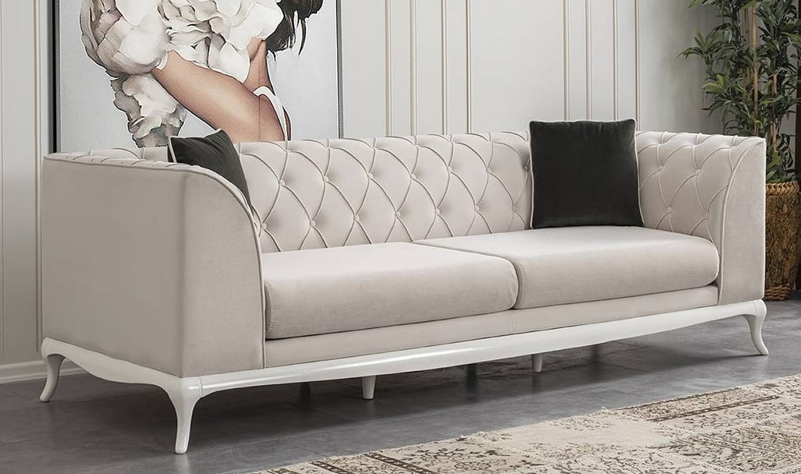 Medusa Home Mobilya - Art White Koltuk Takımı