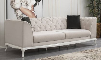 Medusa Home Mobilya - Art White Koltuk Takımı