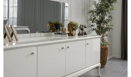Medusa Home Mobilya - Art White Konsol
