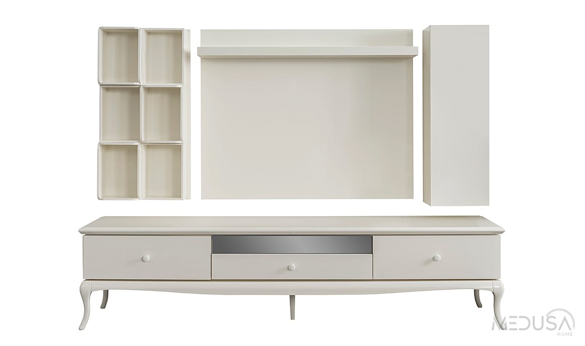 Medusa Home Mobilya - Art White Tv Ünitesi