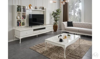 Medusa Home Mobilya - Art White Tv Ünitesi