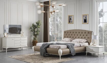 Medusa Home Mobilya - Art White Yatak Odası