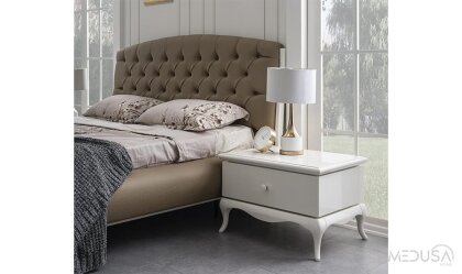 Medusa Home Mobilya - Art White Yatak Odası