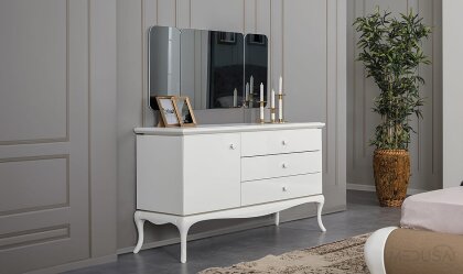 Medusa Home Mobilya - Art White Yatak Odası