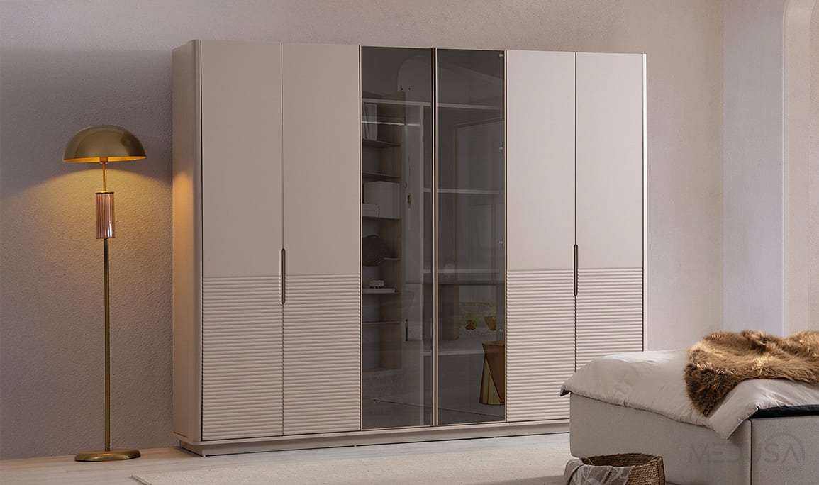 Medusa Home Mobilya - Arte 6 Kapılı Gardırop