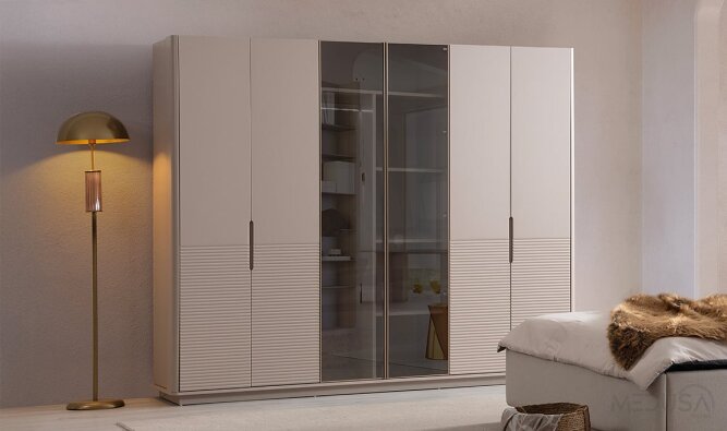 Arte 6 Kapılı Gardırop | Medusa Home