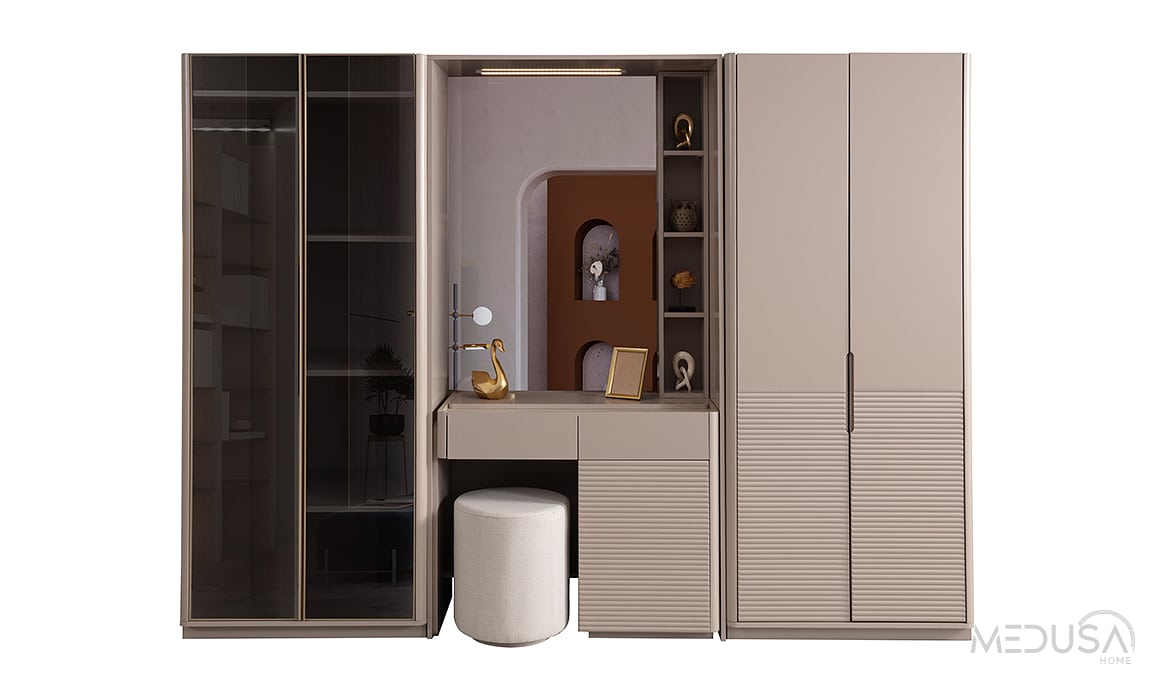 Medusa Home Mobilya - Arte Köşe Gardırop