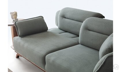 Medusa Home Mobilya - Artemis Yeşil Üçlü Koltuk