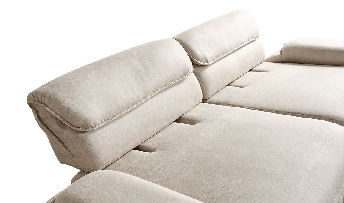 Medusa Home Mobilya - Artisan Beyaz Üçlü Koltuk