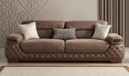 Medusa Home - Artisan Ceviz Üçlü Koltuk Medusa Home - Artisan Ceviz Üçlü Koltuk