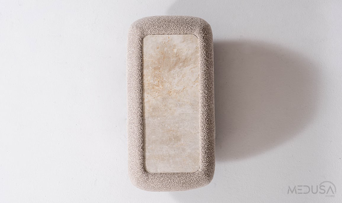 Medusa Home Mobilya - Artra Porselen Yan Sehpa