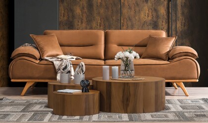 Medusa Home Mobilya - Arvos Nubuk Koltuk Takımı