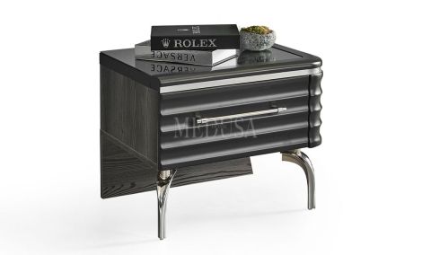 Medusa Home Mobilya - Asel Antrasit Karyola