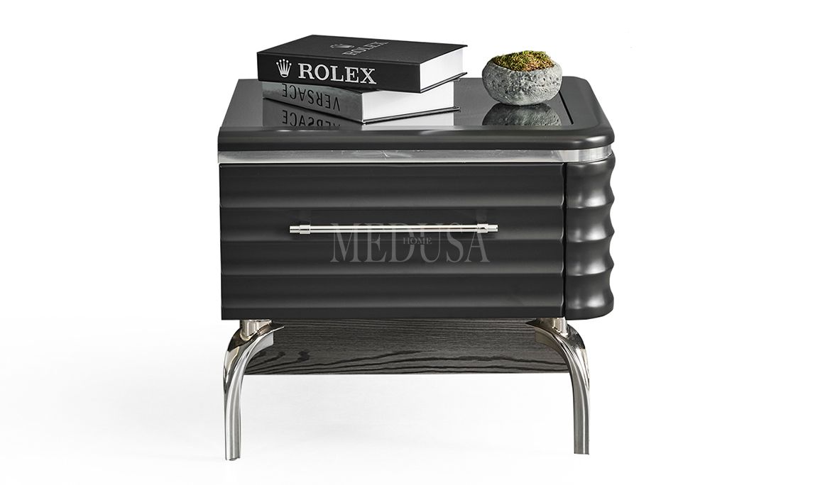 Medusa Home Mobilya - Asel Antrasit Komodin