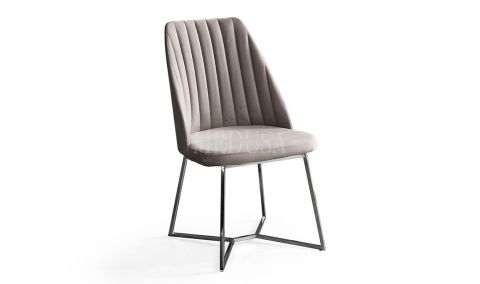 Medusa Home - Asel Antrasit Sandalye Metal Ayaklı Medusa Home - Asel Antrasit Sandalye Metal Ayaklı