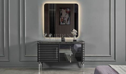 Medusa Home - Asel Antrasit Şifonyer Medusa Home - Asel Antrasit Şifonyer