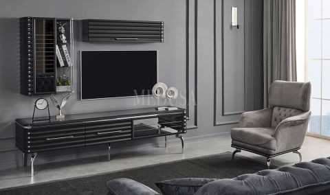 Medusa Home Mobilya - Asel Antrasit Tv Ünitesi