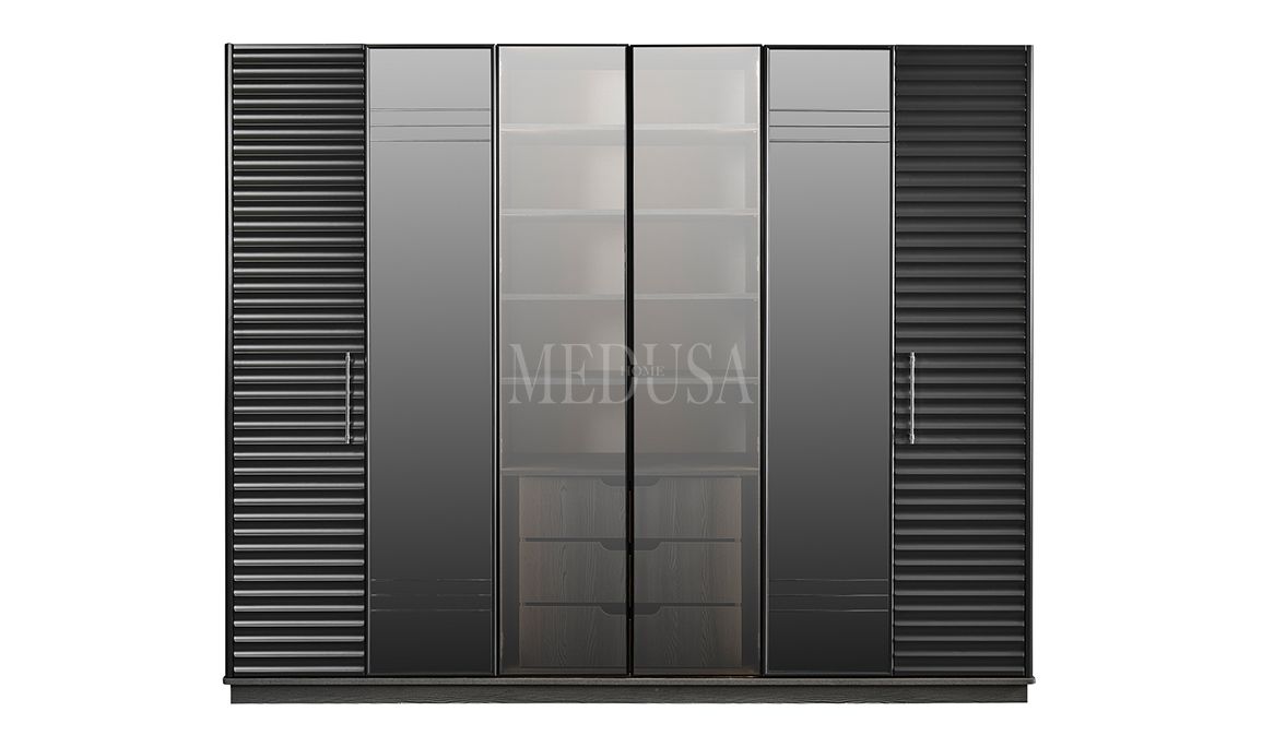 Medusa Home Mobilya - Asel Antrasit Yatak Odası