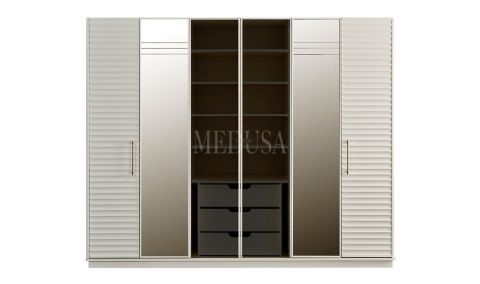 Medusa Home - Asel Beyaz Gardırop Medusa Home - Asel Beyaz Gardırop