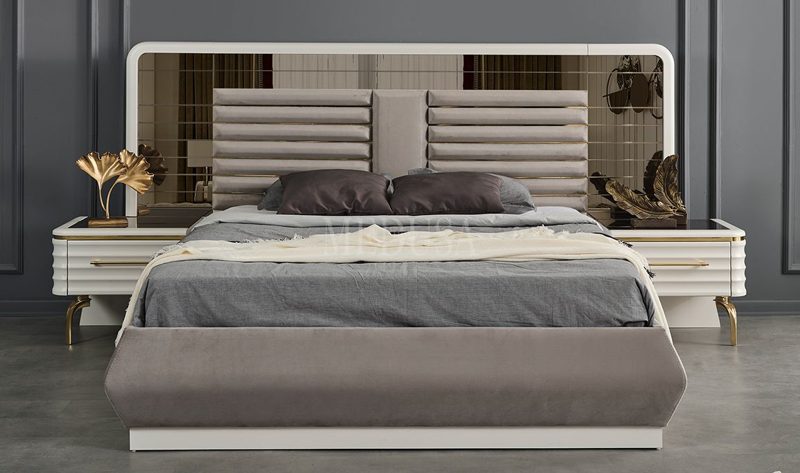 Medusa Home Mobilya - Asel Beyaz Karyola