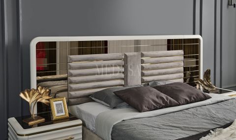 Medusa Home Mobilya - Asel Beyaz Karyola