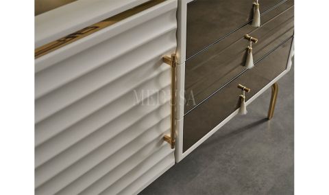 Medusa Home Mobilya - Asel Beyaz Yatak Odası