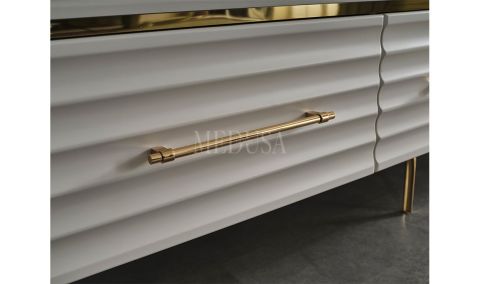 Medusa Home Mobilya - Asel Beyaz Yemek Odası