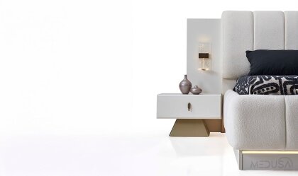 Medusa Home Mobilya - Aselina Karyola